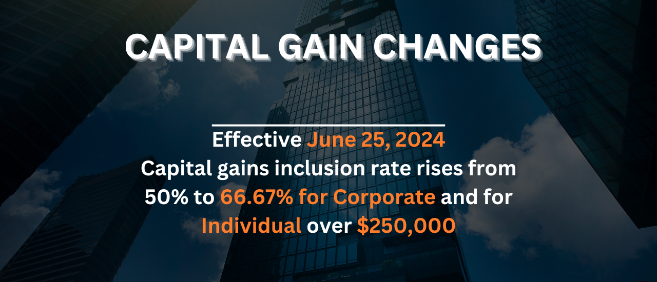 capital gain changes canada 2024